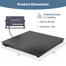 Load image into Gallery viewer, SOCOME Heavy-Duty Floor Scales