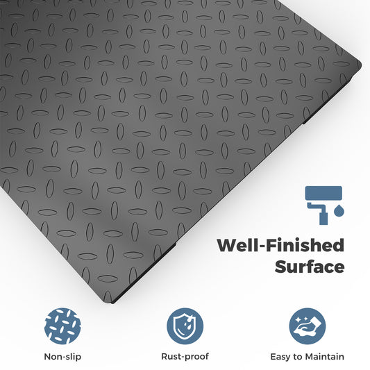 Industrial Heavy-Duty Floor Scale — Available in 4 Sizes, 2,500–10,000 lb