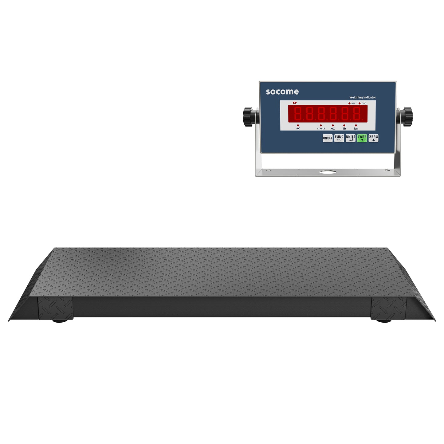 57"×20" Heavy-Duty Livestock Scale — 5,000 lb Farm & Vet Platform Scale