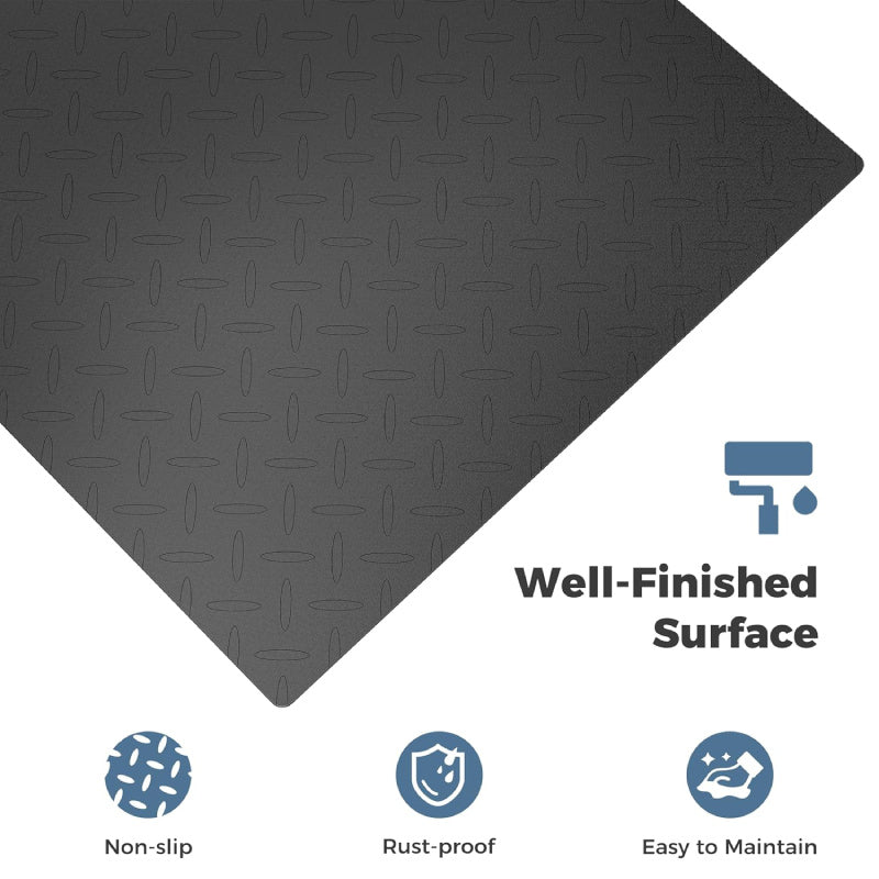 48" × 48" Industrial Floor Scale – 10,000 lb × 1 lb, Digital Indicator
