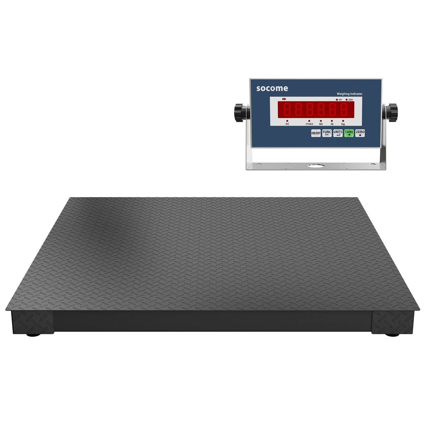 Industrial Heavy-Duty Floor Scale — Available in 4 Sizes, 2,500–10,000 lb