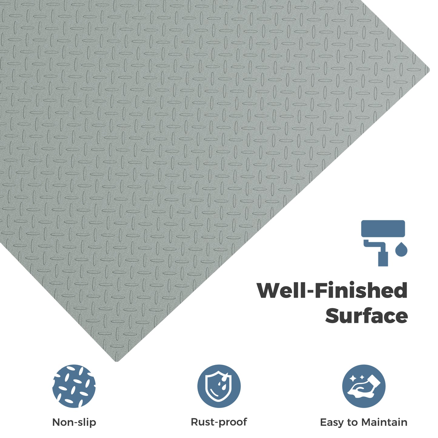 48"×48" Industrial Floor Scale — 10,000 lb with Digital Indicator